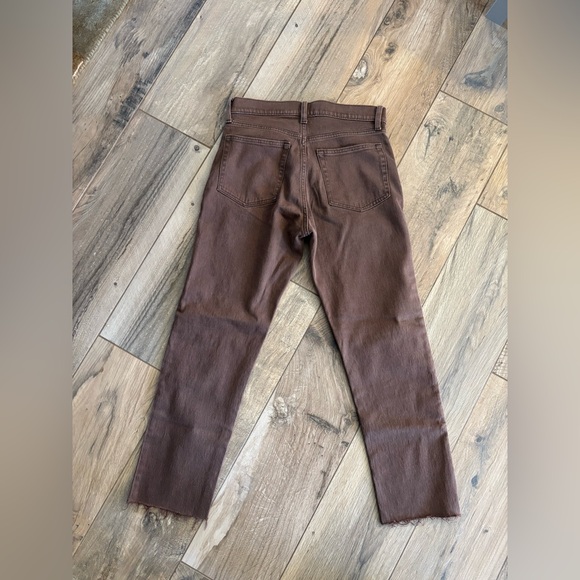 GAP Women’s cheeky straight high rise jeans size 27 - Picture 3 of 5